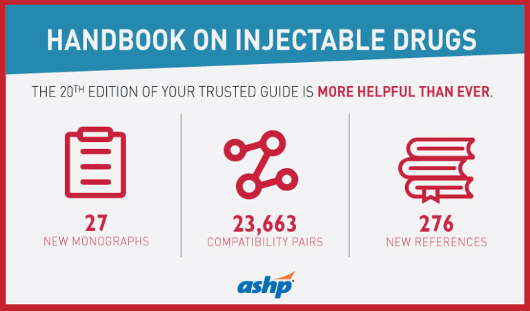 Handbook on Injectable Drugs, 20th Edition AHFS Drug Information